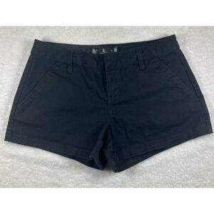 Volcom True to This Chickie Black Shorts Women's Size 24 Preppy Y2K Daisy Dukes